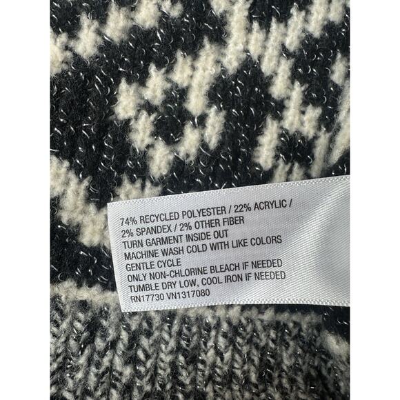 Women's Winter Cheers Crewneck Pullover Oversize Sweater Target White Medium - Picture 10 of 10